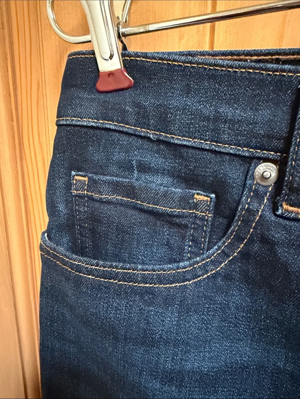 NWOT! Everlane  Dark Indigo High Rise Skinny Jeans - Picture 5 of 7